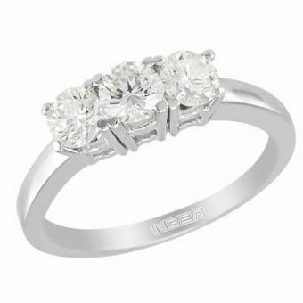 Золотое кольцо с бриллиантами 1JPM229 